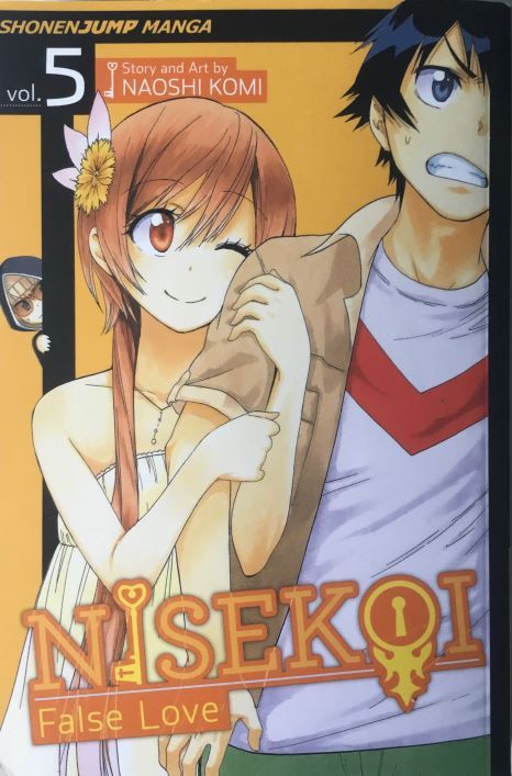 Cover of volume 5 of Nisekoi