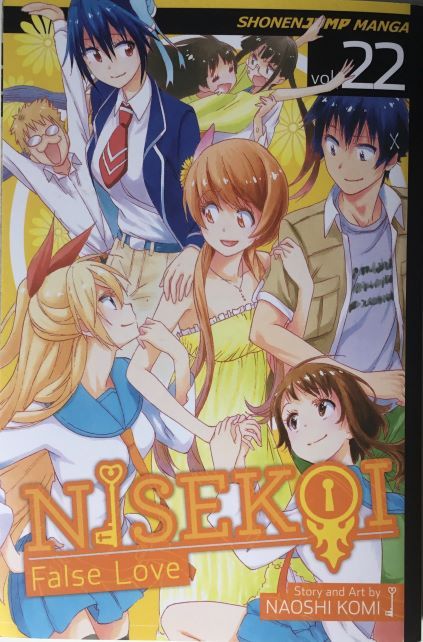 Cover of volume 22 of Nisekoi