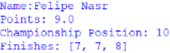 Screenshot of position 11 of the Nelson Piquet Jr Trophy, outputted by afepf_viewer_program.py