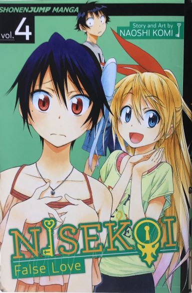 Cover of volume 4 of Nisekoi